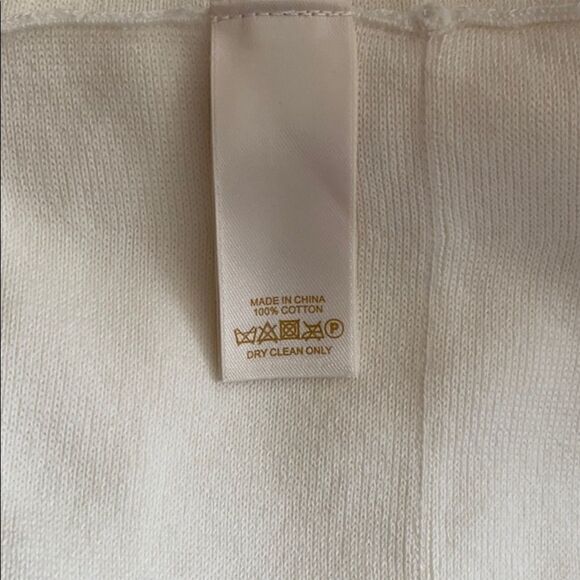 Kate Spade New York Bone White Fringe Trim Dress - Picture 15 of 15